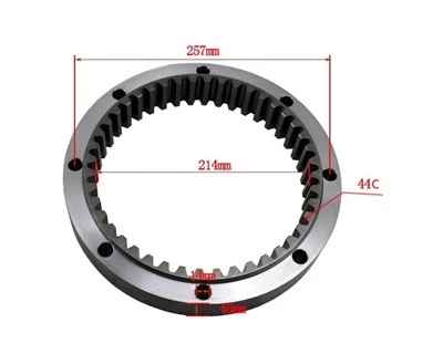 Forklifts Spare Parts 25803-02041 Intern Ring Gear Għal CPCD50 ~ 100