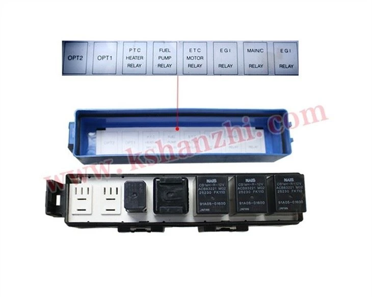 Mitsubishi F18C/F14E Electric Fuse Relay Box Assy