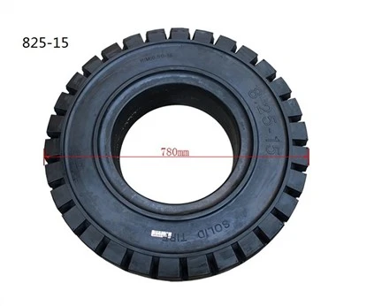 Partijiet tal-Forklift 6.00-9, 7.00-12, 8.25-15 Tajer Solidu tal-Gomma